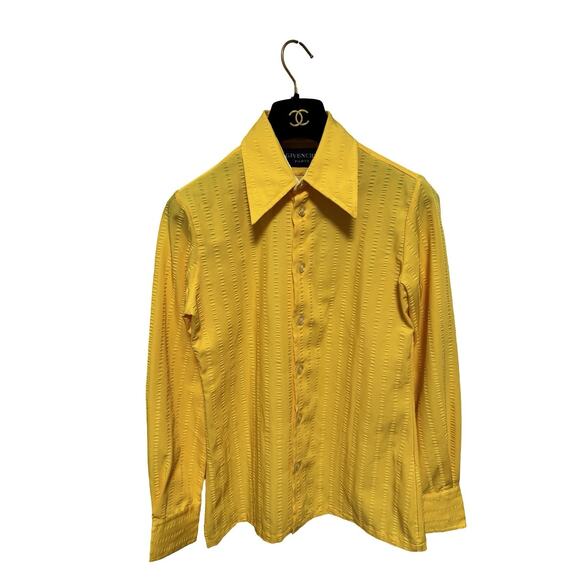 Vintage Givenchy Shirt Women’s Size 10 - Picture 4 of 16
